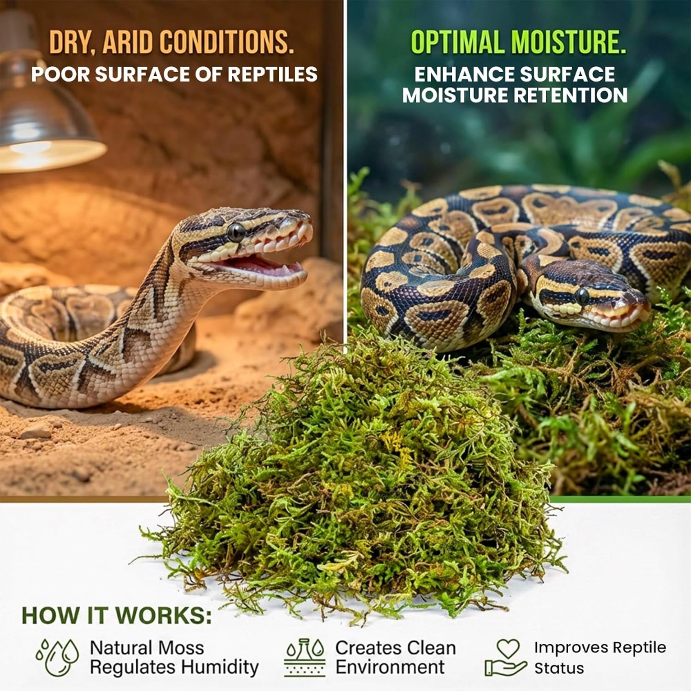 Sphagnum Moss for Reptiles - G - огляд і ціна Sphagnum Moss Dry