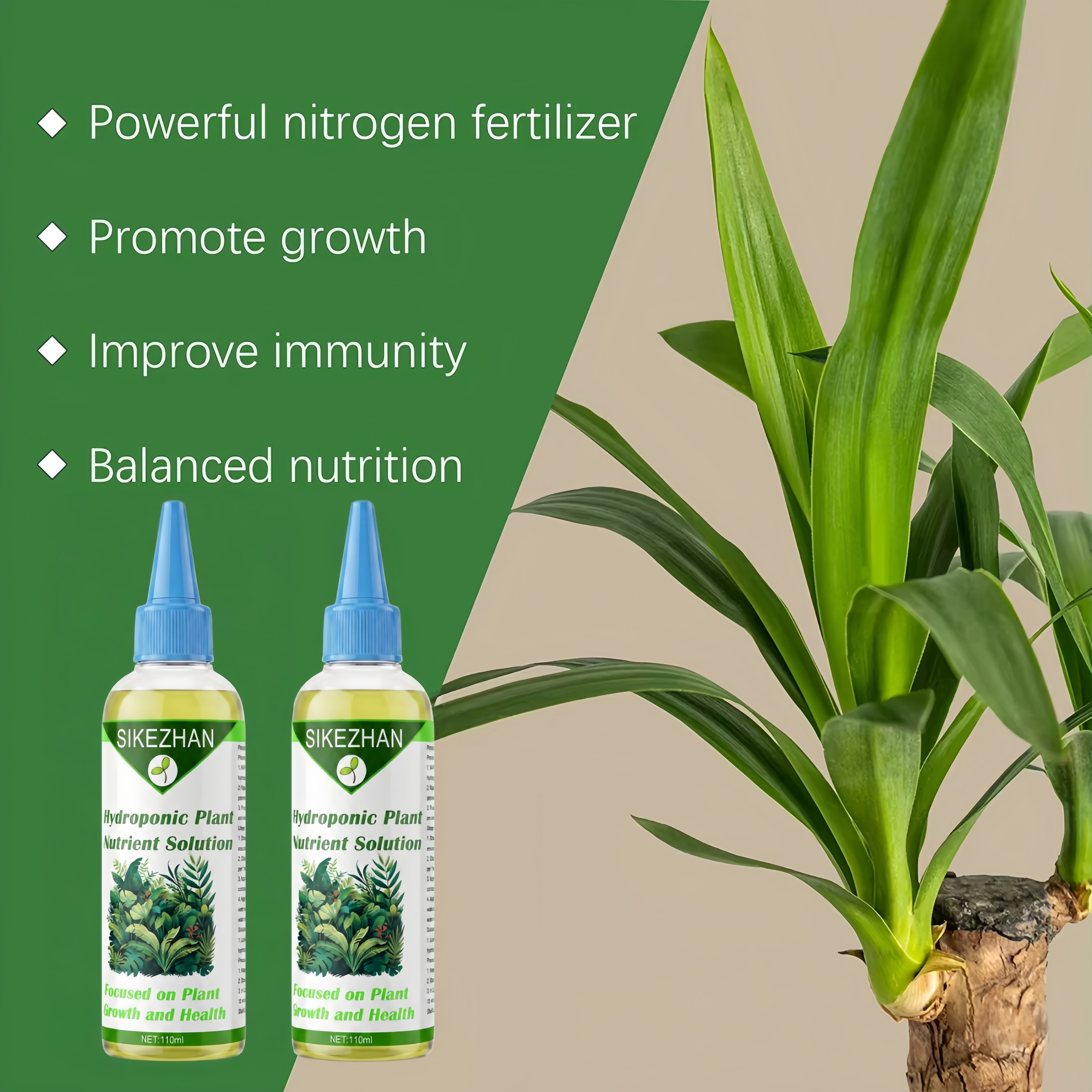 SIKEZHAN 110ml Liquid Plant Fo - огляд і ціна Root Stimulator Liquid