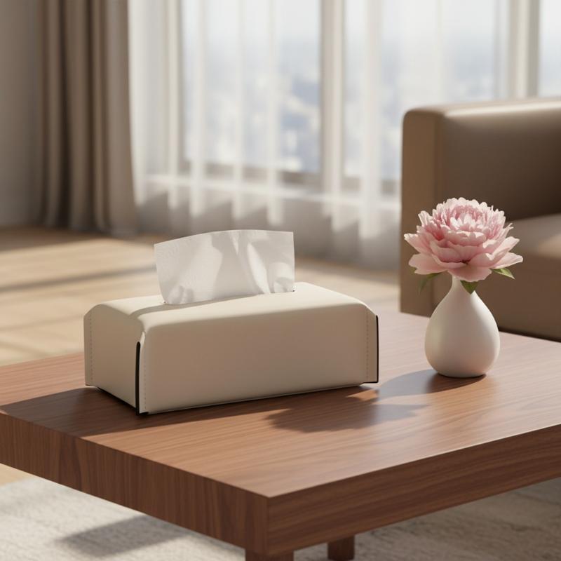 [C] Luxury Tissue Box Leather  - огляд і ціна Agar Tissue Culture