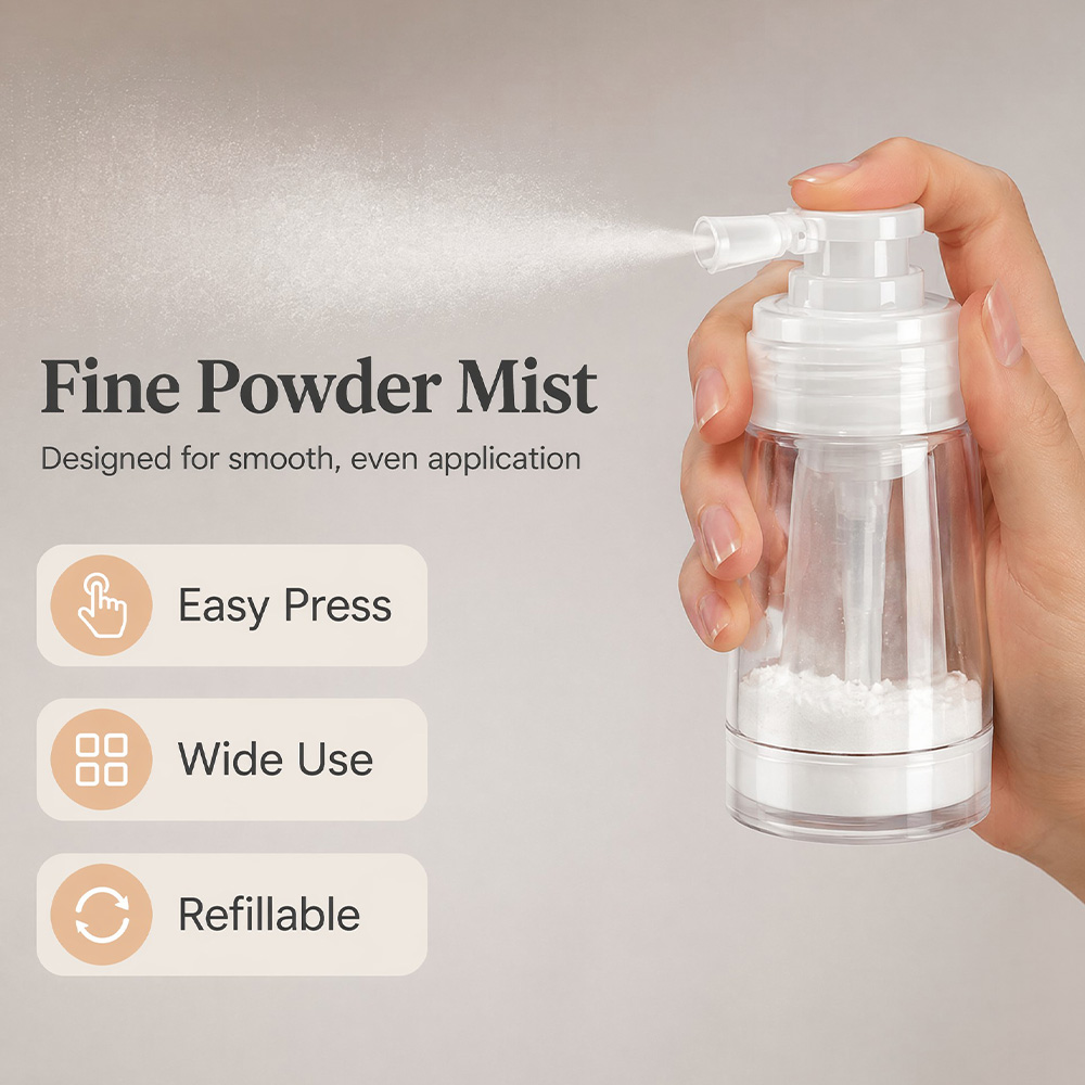 140ml Press-Type Dry Powder Sp - огляд і ціна Misting Bottle Fine