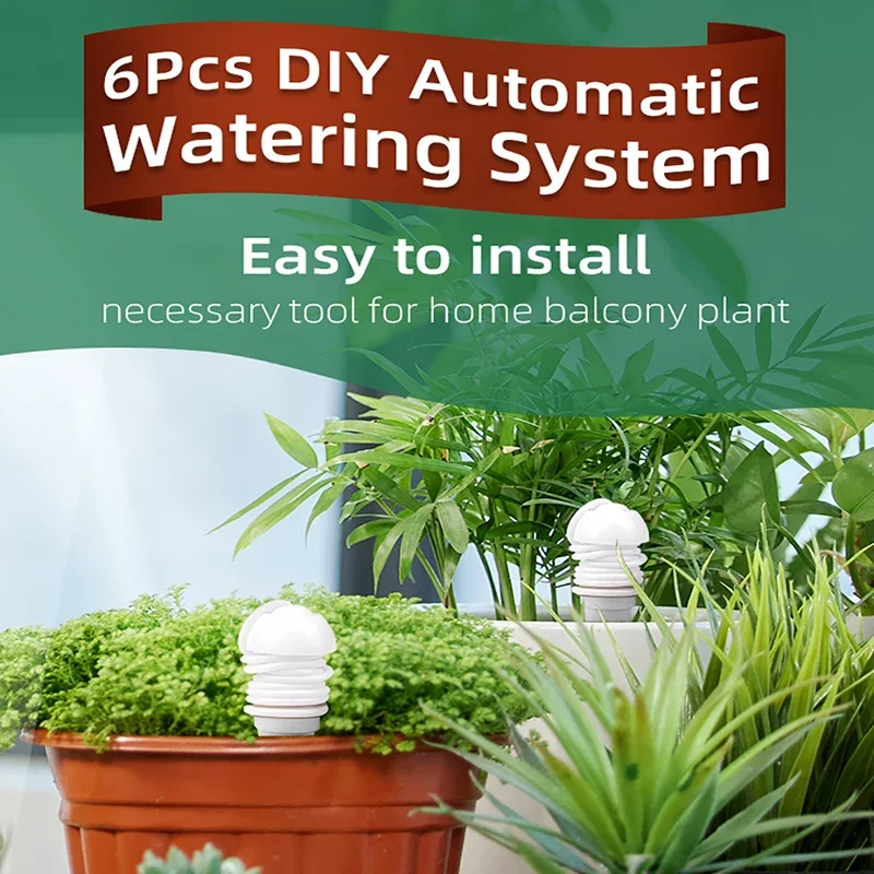4Pcs DIY Automatic Watering Sy - огляд і ціна Self Watering Insert