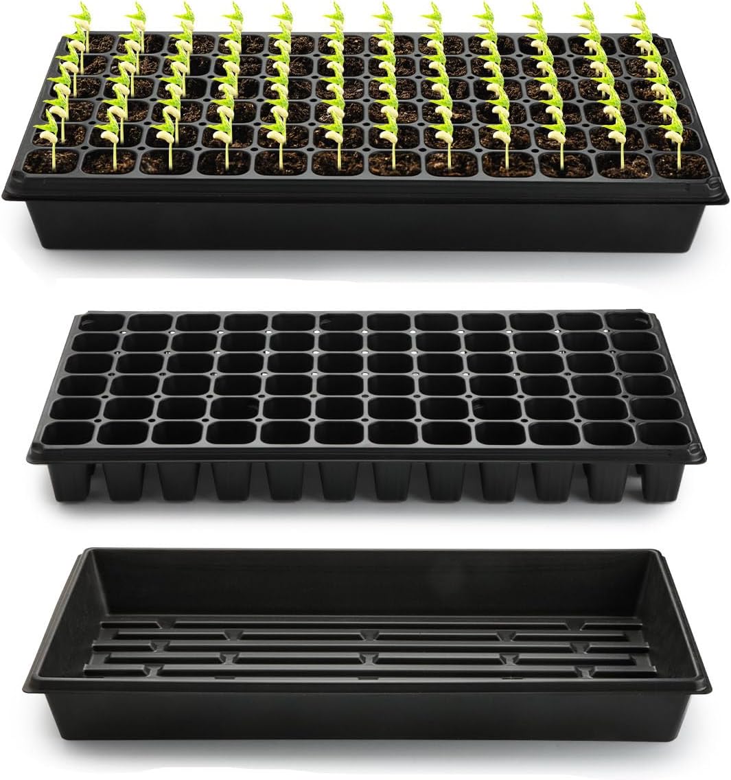 20-Piece Seed Starter Kit with - огляд і ціна Propagation Tray 72