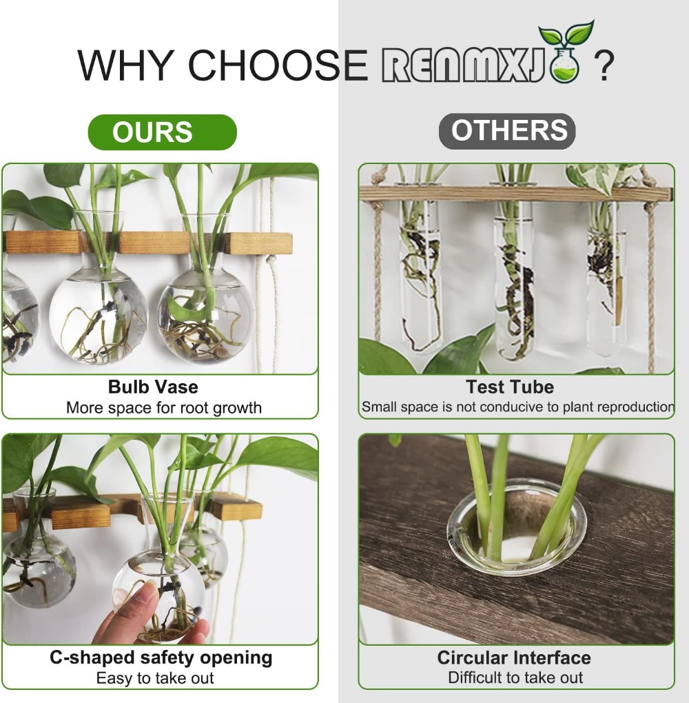 Wall Hanging Plant Propagation - огляд і ціна Propagation Station Vase