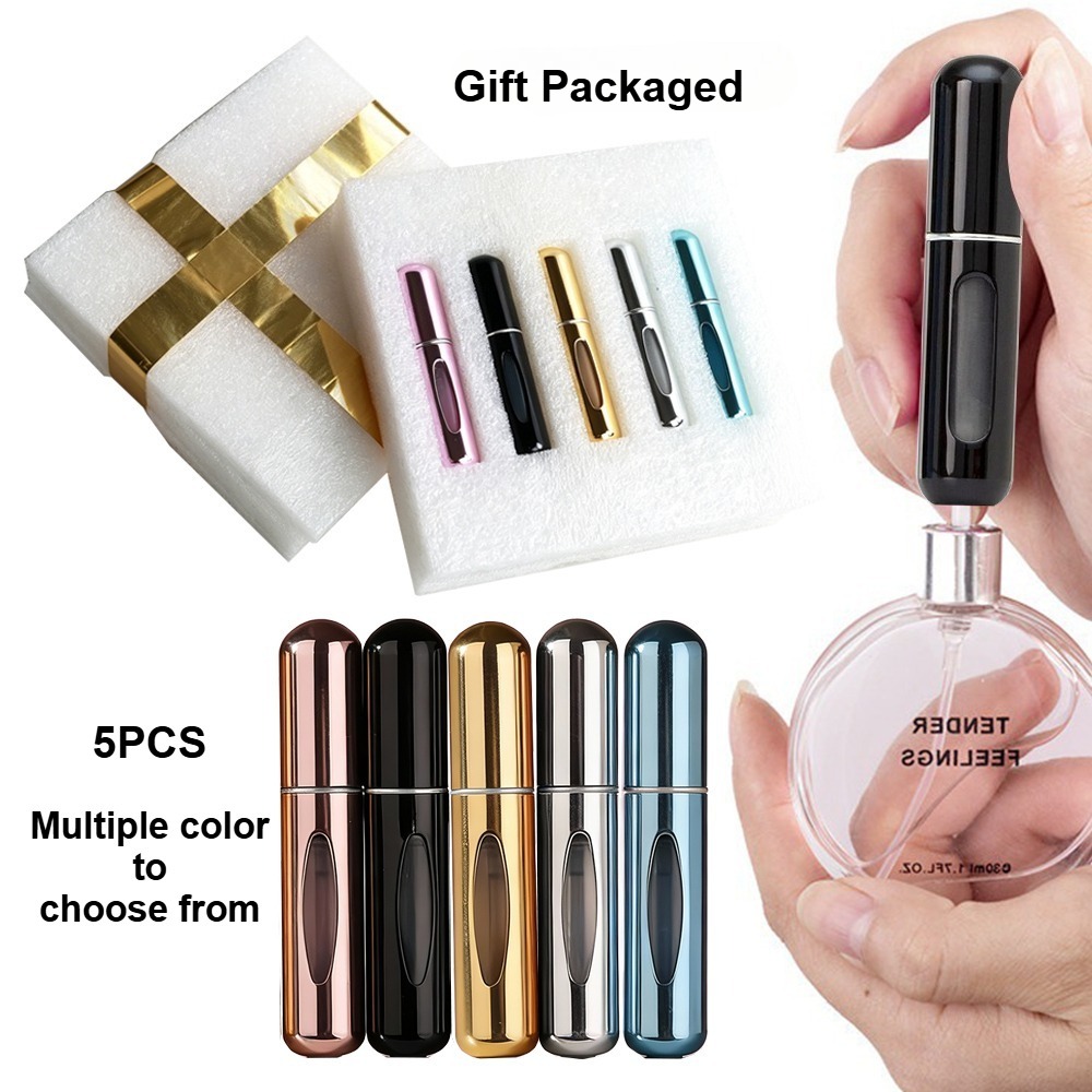5Pcs Gift Packaged 5ml Refilla - огляд і ціна Misting Bottle Fine