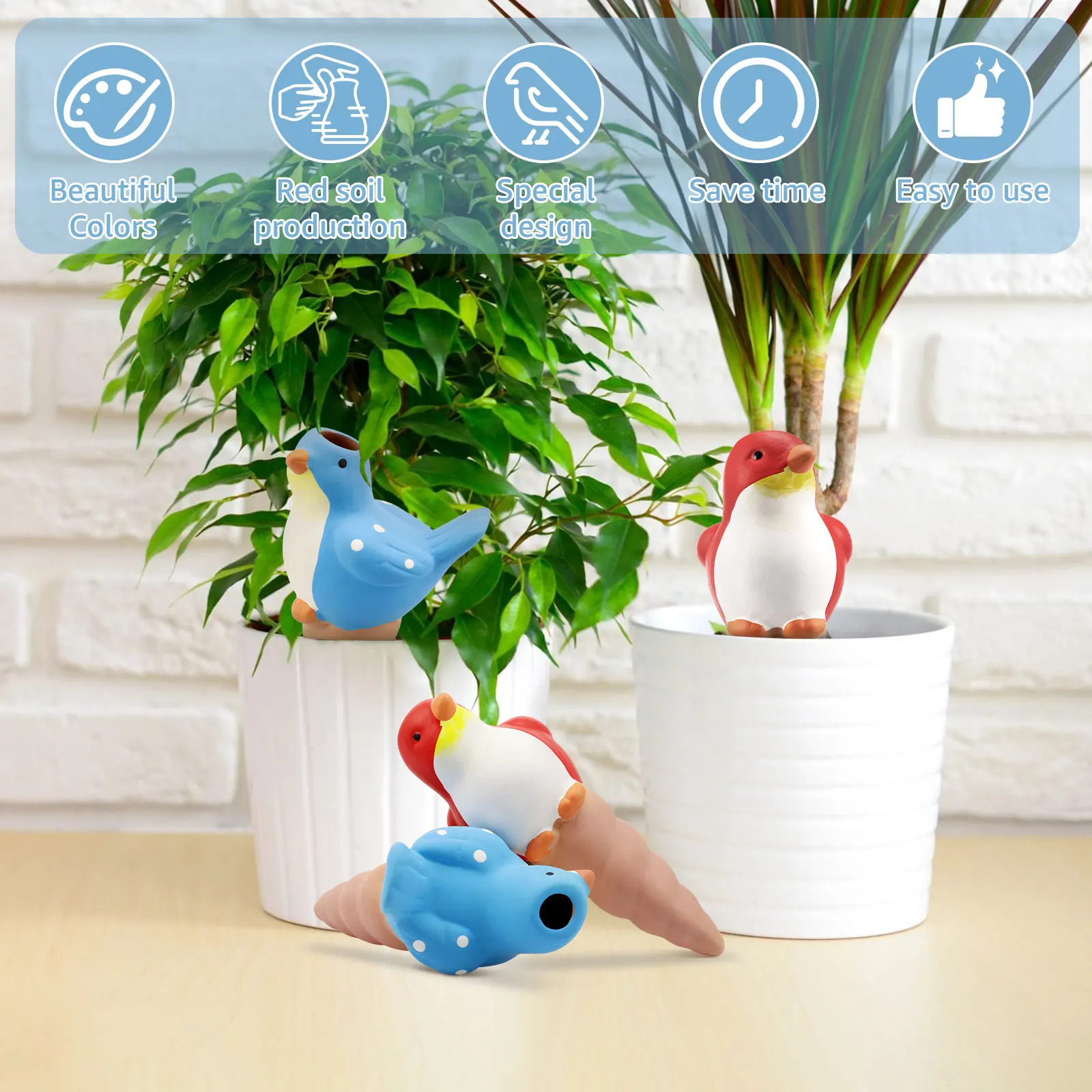 4Pcs Automatic Plant Watering  - огляд і ціна Self Watering Insert